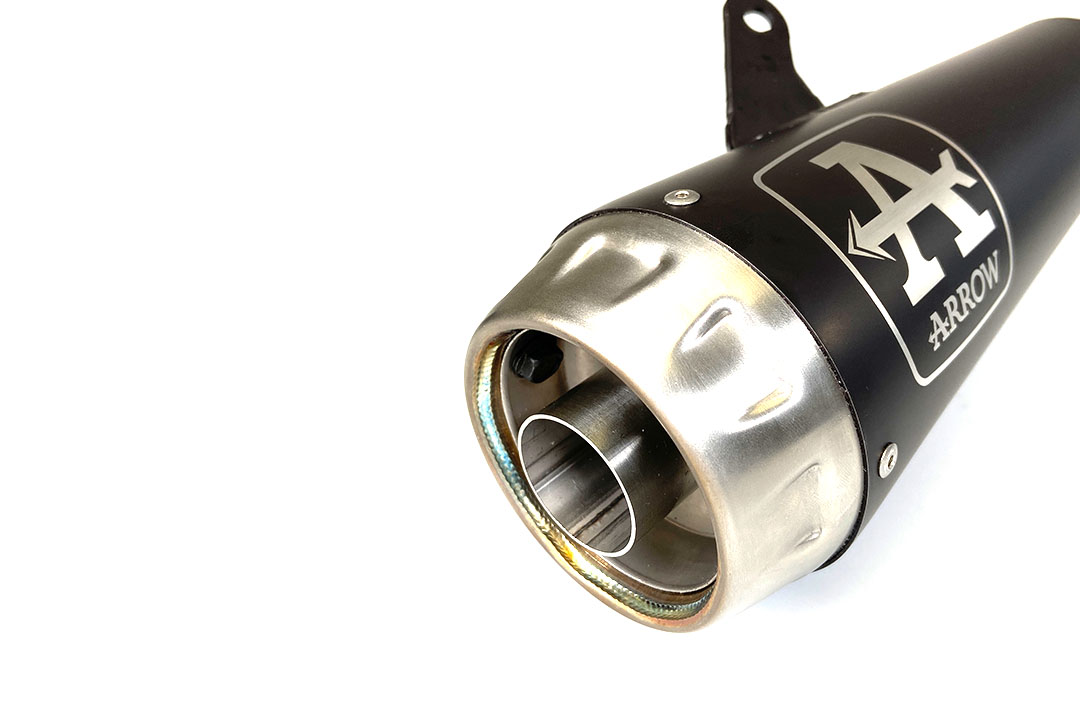 Escape ARROW DARK PRO-RACE para Suzuki GSX-S750 2017-, acero inoxidable negro