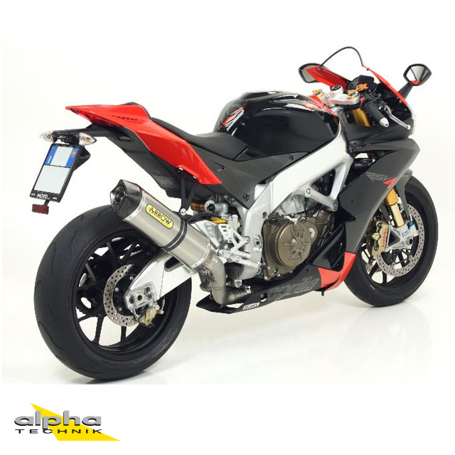 Silenciador ARROW RACE TECH de titanio para Aprilia RSV4 / V4R / RSV4RF / Tuono V4