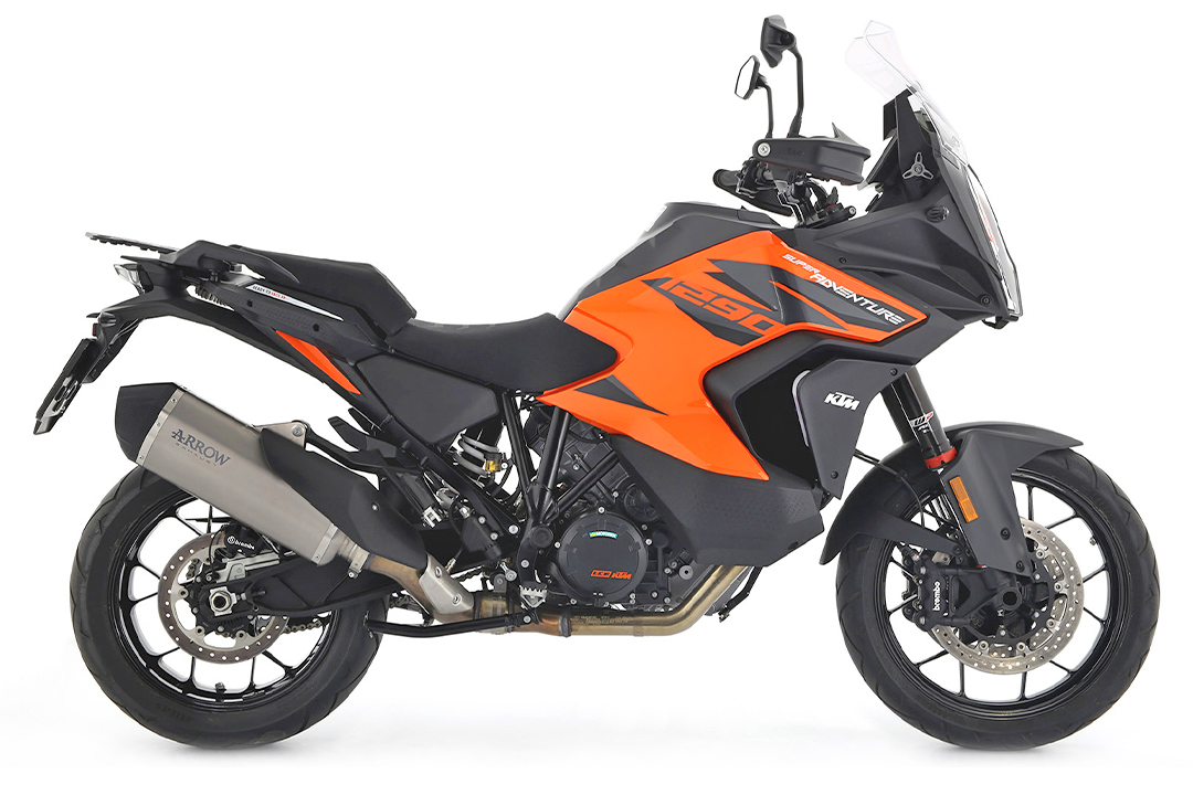 Escape ARROW DARK SONORA para KTM 1390 Super Adventure S / R a partir del año de modelo 2024-, 1290 Super Adventure S / R, 2021-2024