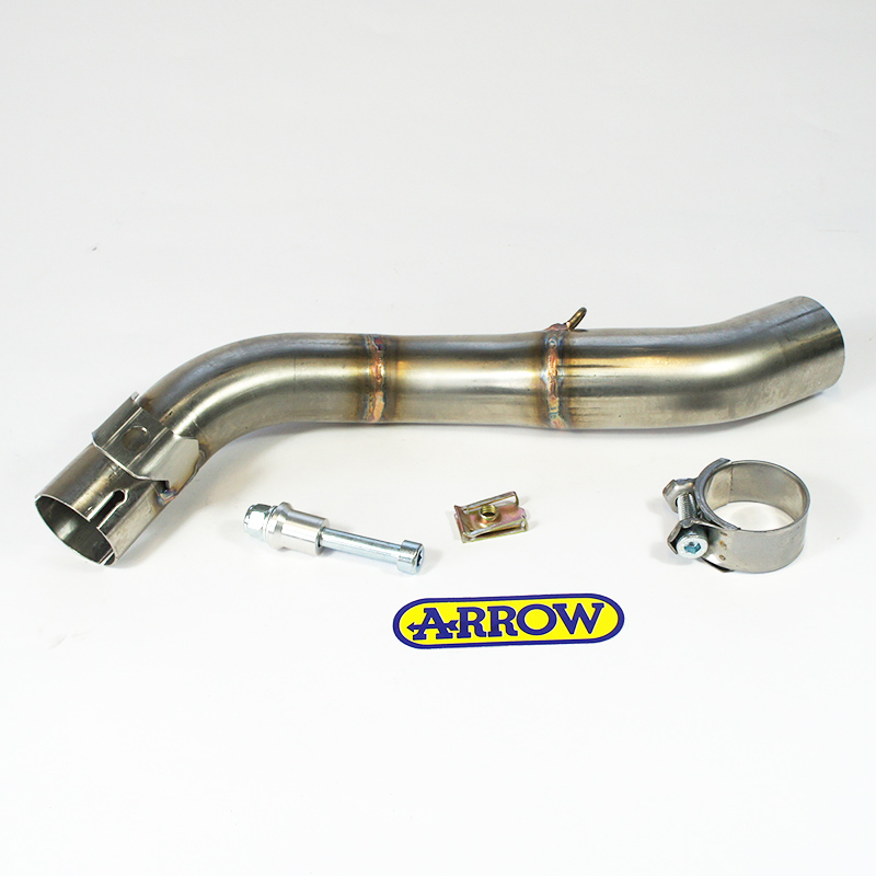 ARROW Tubo de conexión Honda CRF250 Rally Acero inoxidable, a partir del año de modelo 2017-