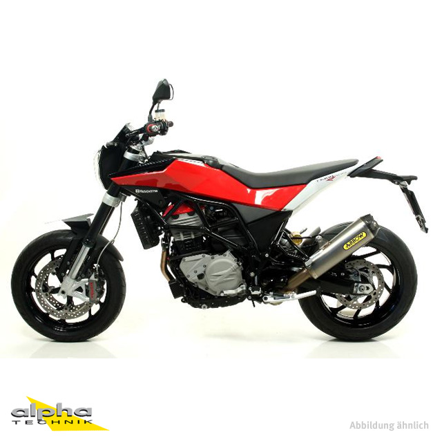 Escape ARROW WORKS para Husqvarna Nuda 900 2012-2013, Titanio