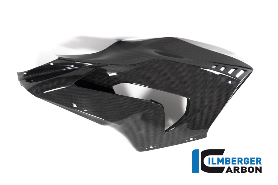 Panel lateral del carenado de carbono Ilmberger lado izquierdo, brillante, para Honda CBR1000RR-R Fireblade (SP), SC82, a partir de 2020-
