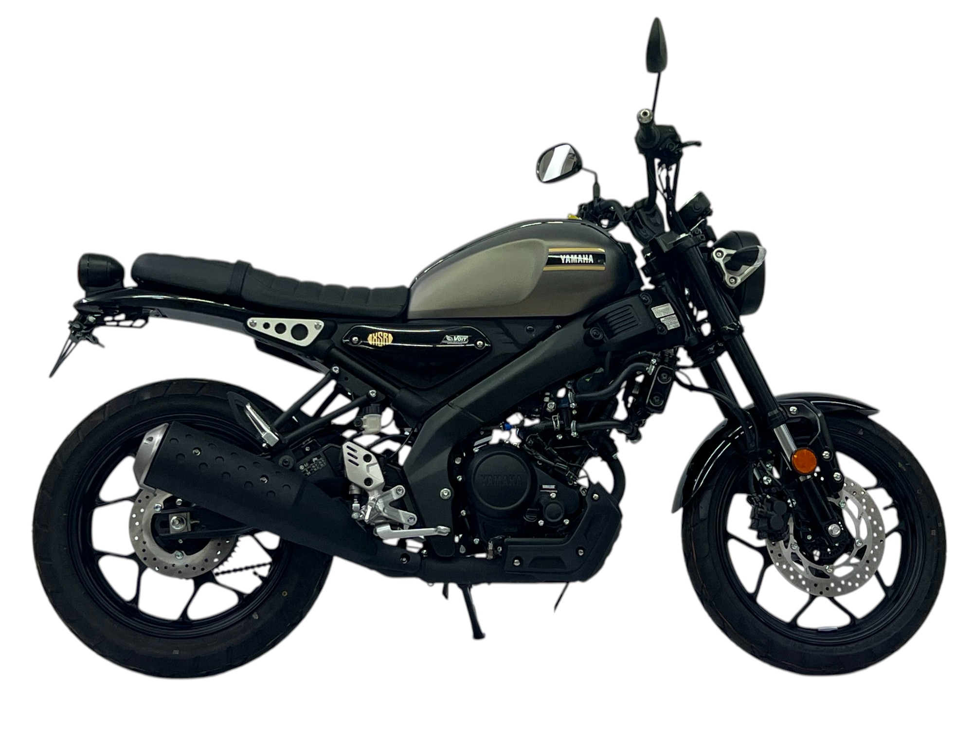 Soporte de matrícula alpha Technik para Yamaha XSR 125, a partir del año modelo 2021-