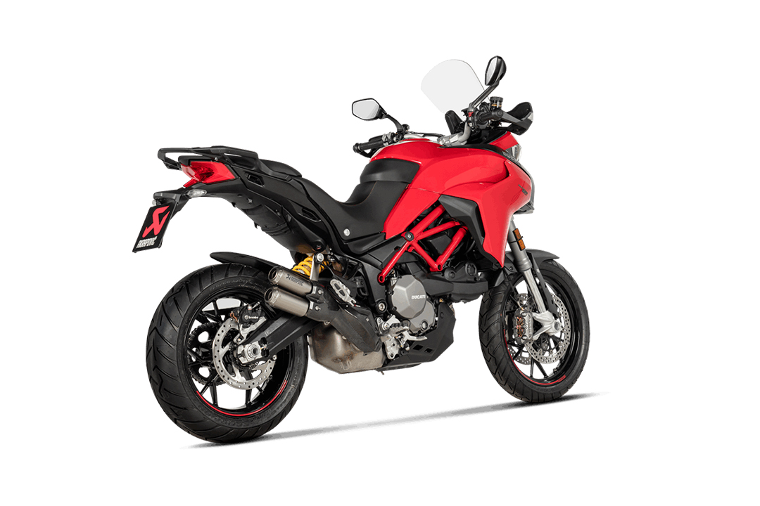 Akrapovic Slip-On Line (Titanio) Escape para Ducati Multistrada 950/950S a partir del año modelo 2021-