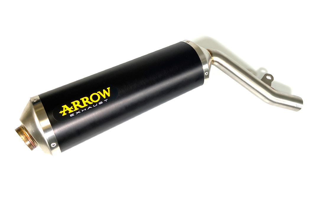ARROW Escape RACE TECH para Honda XL650V Transalp 2000-07 de aluminio, negro