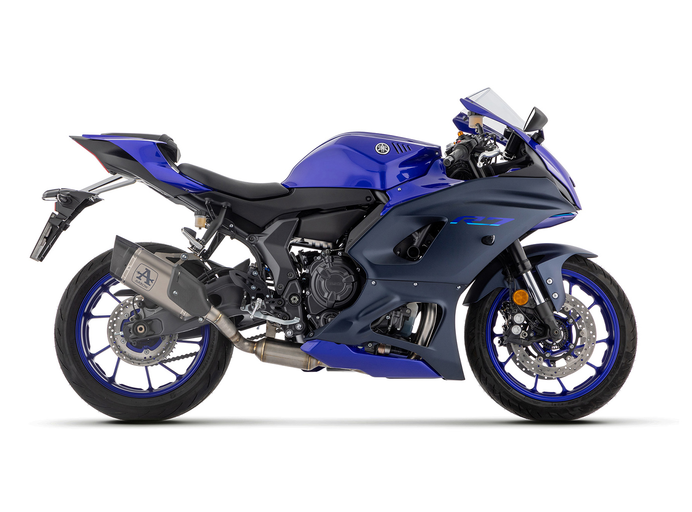 ARROW sistema de escape PISTA Titanio para Yamaha R7 año de modelo 2021-