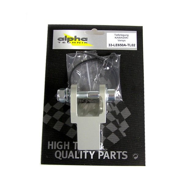 Kit de Descenso alpha Technik 45mm Kawasaki Versys; Tipo LE650A, LE650C; Año de Modelo 2010-