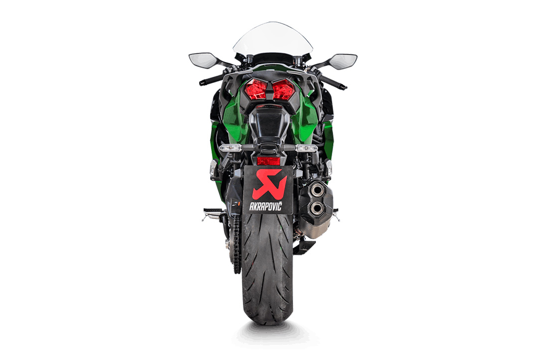 Escape Akrapovic Slip-On Line (Titanio) Kawasaki Ninja Z H2 SX a partir de 2021-2025