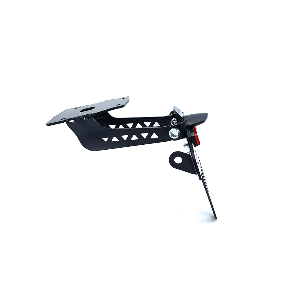 Soporte de matrícula alpha Technik para Kawasaki Z900 año de modelo 2017-