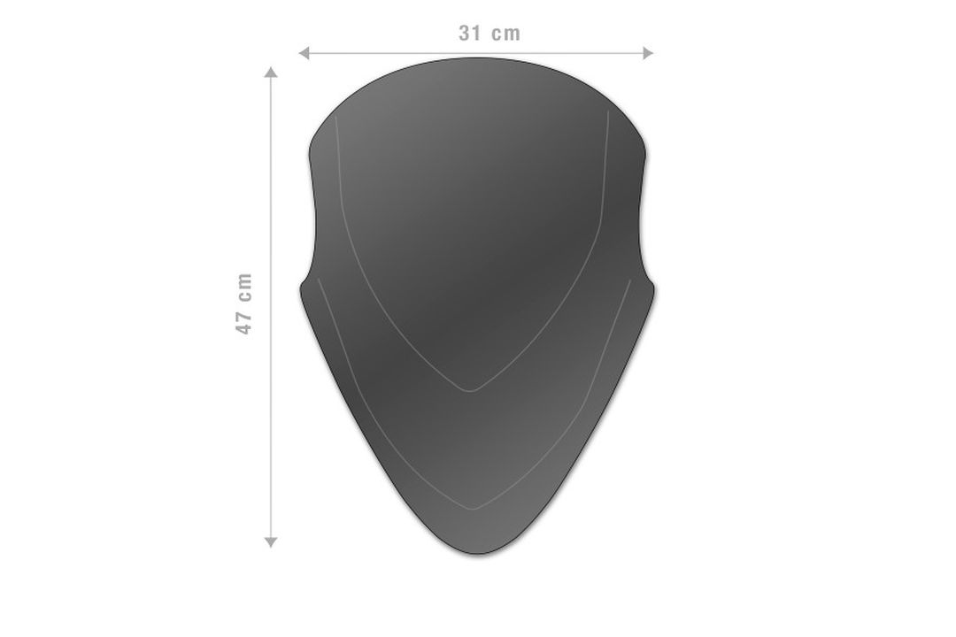 Cúpula Barracuda Aerosport de Plexiglás para Honda X-ADV