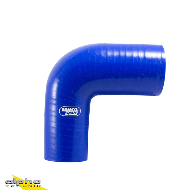 Manguera de silicona Samco Reductor 90° 63-51 mm azul