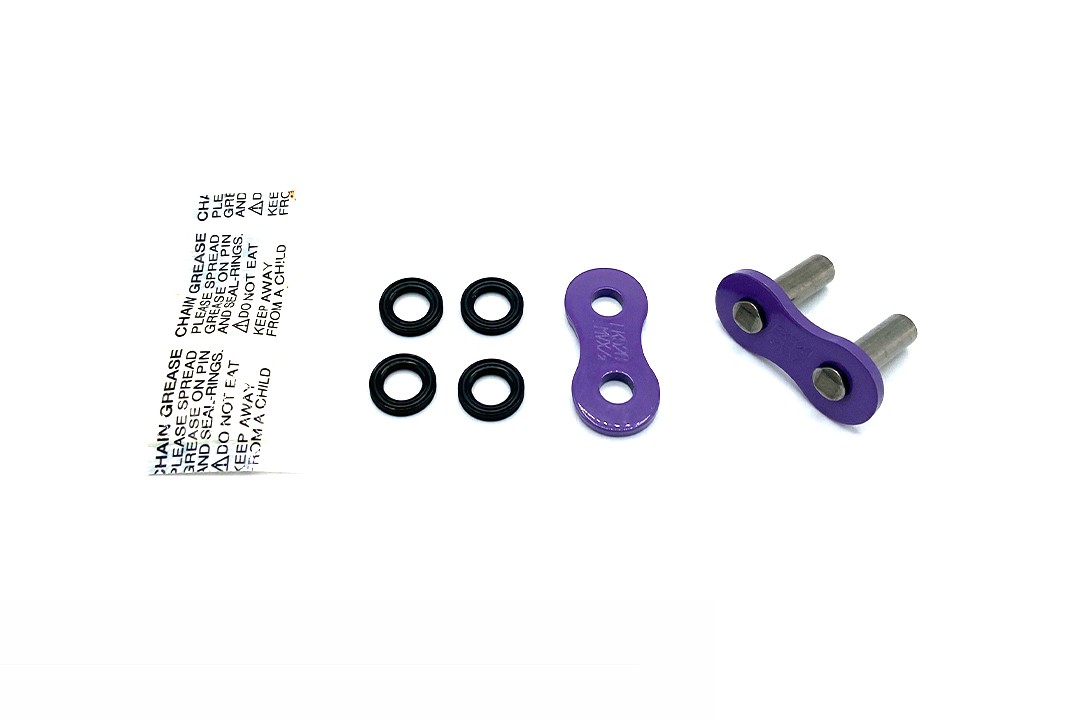 Enuma EK Chain Eslabón de remache EK 525 MVXZ-2 violeta