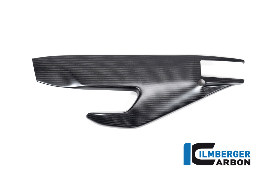 Cubierta de basculante de carbono Ilmberger lado izquierdo mate para Aprilia RSV4 / Tuono V4 2021-