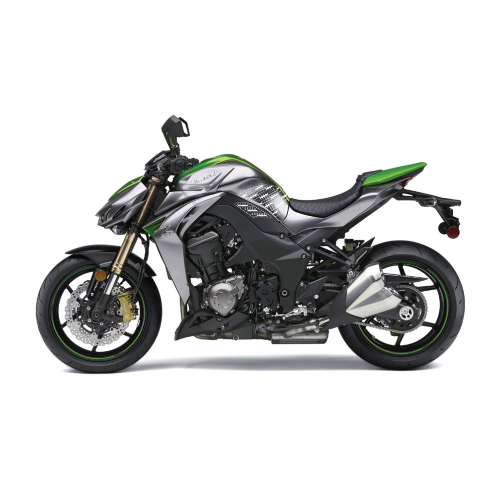 Stompgrip híbrido, Volcano, para Kawasaki Z1000, 2010-2016