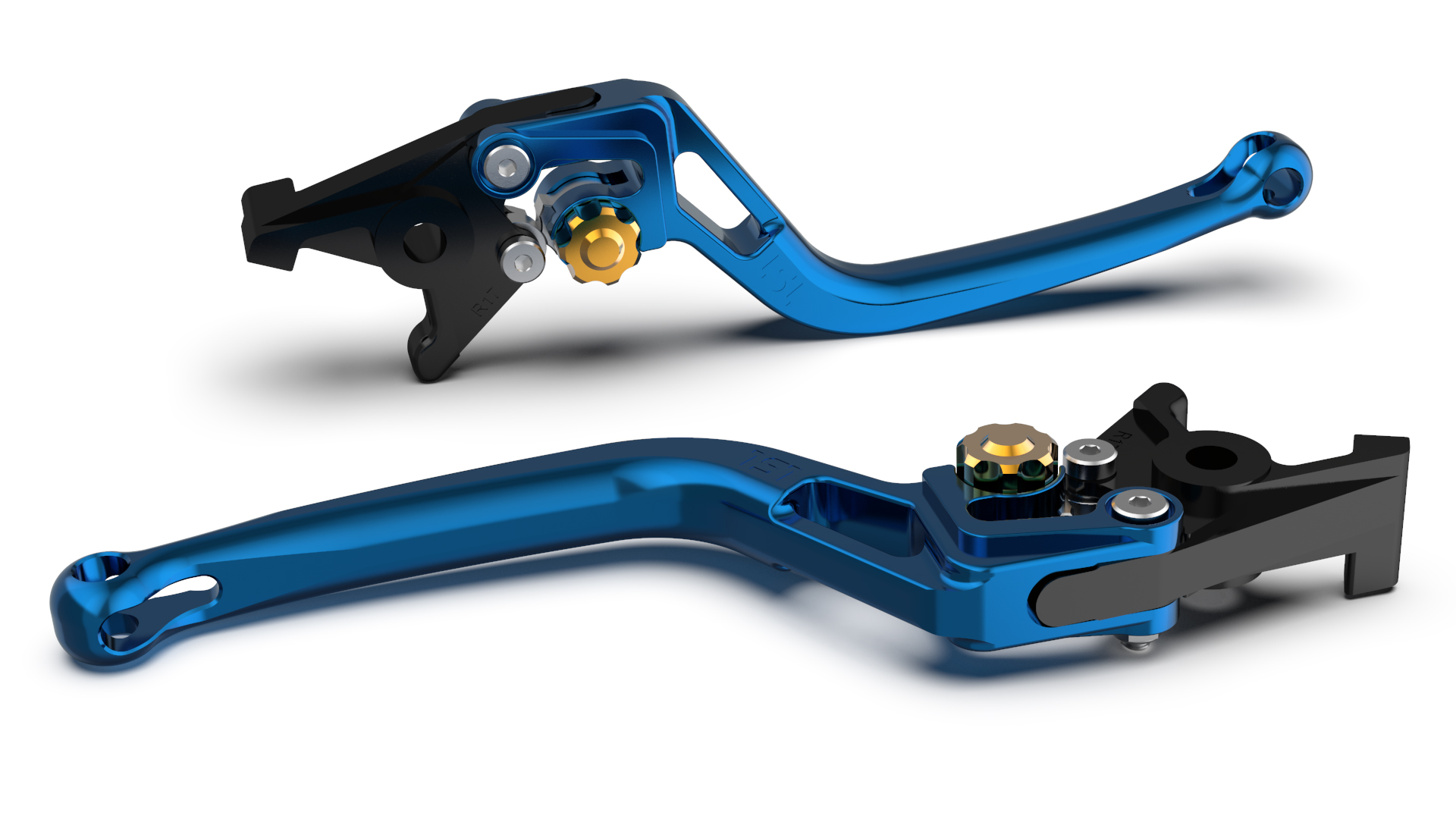 LSL maneta del embrague BOW L83R, azul/oro