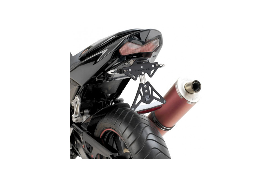 Soporte de Matrícula Barracuda para Kawasaki Z1000 2003-2006 / Z750 2003-2006
