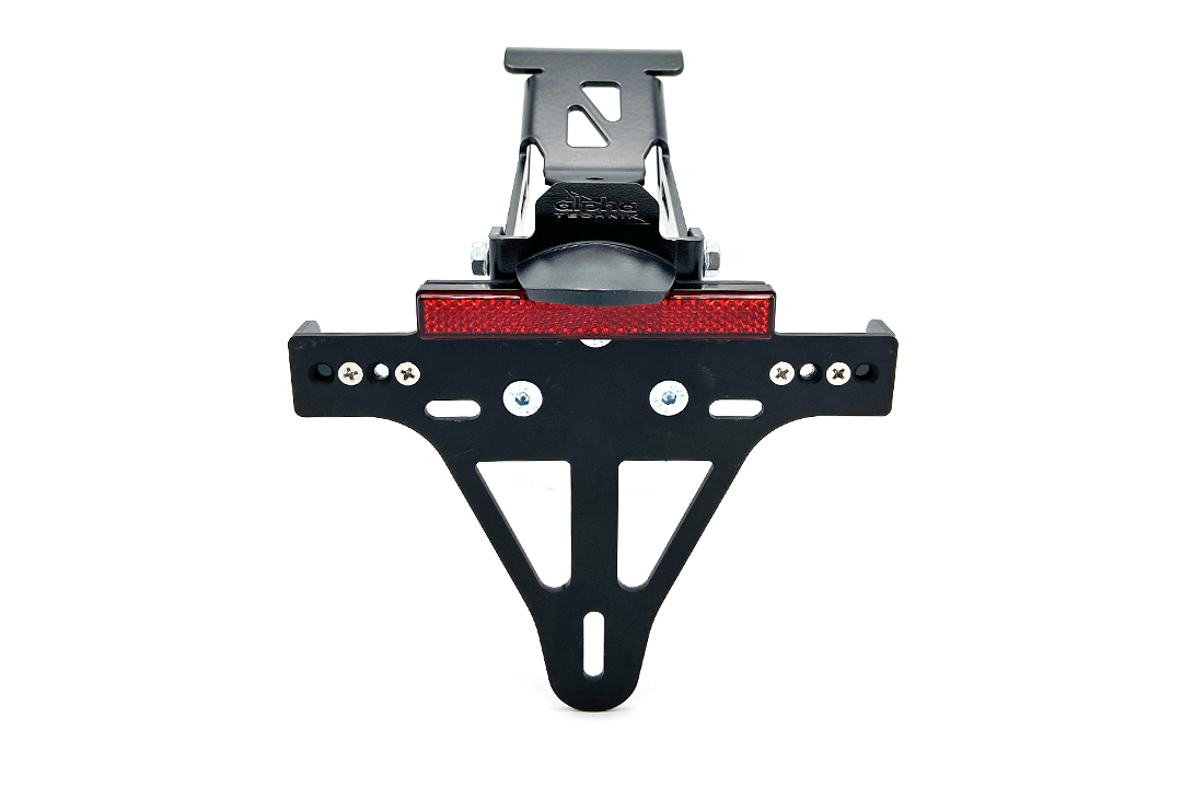 Soporte de matrícula alpha Technik para Honda CRF300L / CRF300LA Rally, Tipo ND16, Año de modelo 2021-