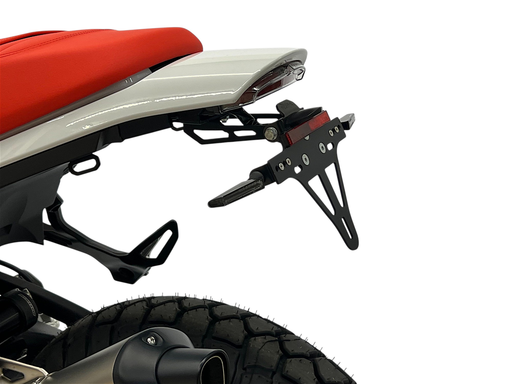 Soporte de matrícula alpha Technik para BMW R 12 G/S, a partir del año de modelo 2025-