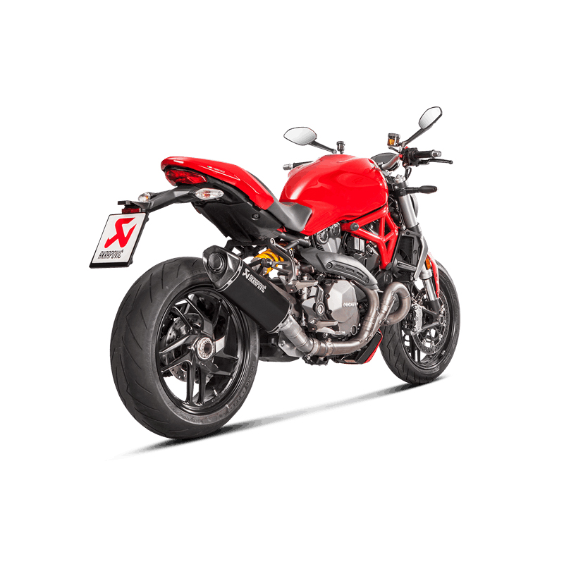 Escape Akrapovic Slip-On Line (Titanio) para Ducati Monster 1200R / Monster 1200/1200S / Monster 821 2017-2020