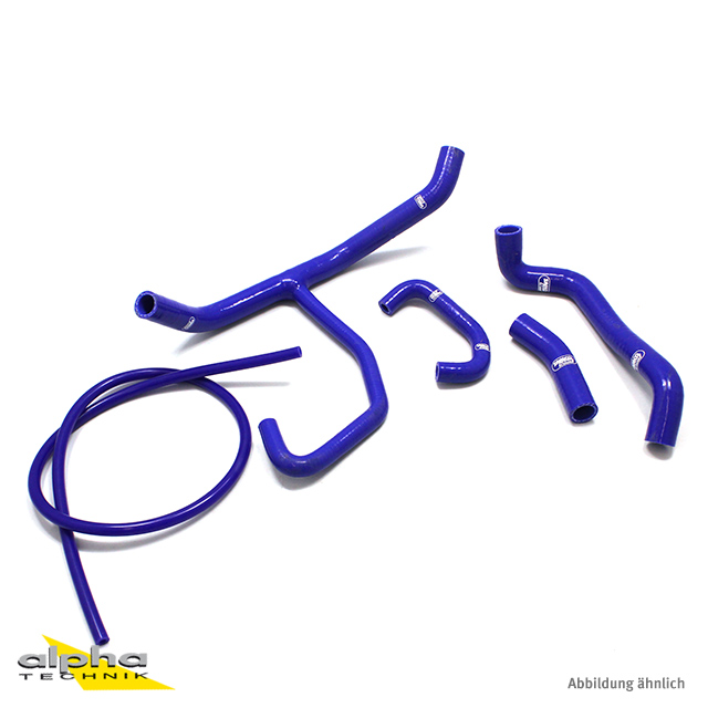 Kit de mangueras de silicona SAMCO SPORT azul para Triumph Street Triple R año de modelo 2013-2017