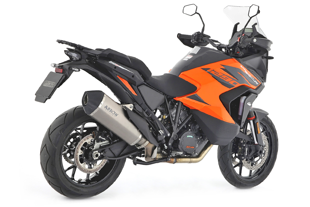 Escape ARROW DARK SONORA para KTM 1390 Super Adventure S / R a partir del año de modelo 2024-, 1290 Super Adventure S / R, 2021-2024