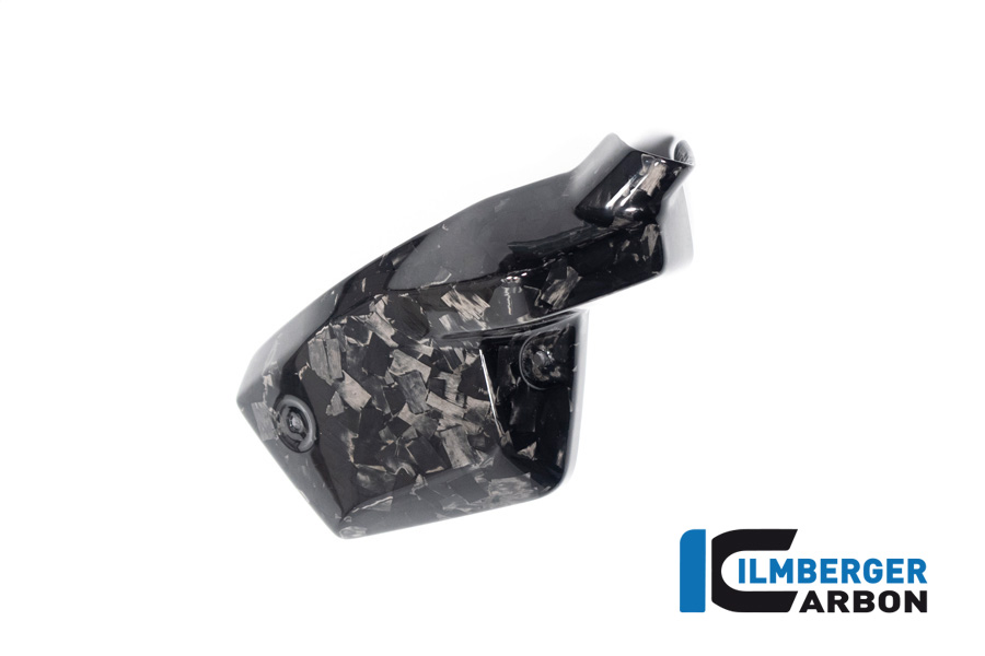 Cubierta de Inyectores de Carbono Ilmberger lado izquierdo, Black Diamond Carbon, brillante, BMW R1300GS 2023-