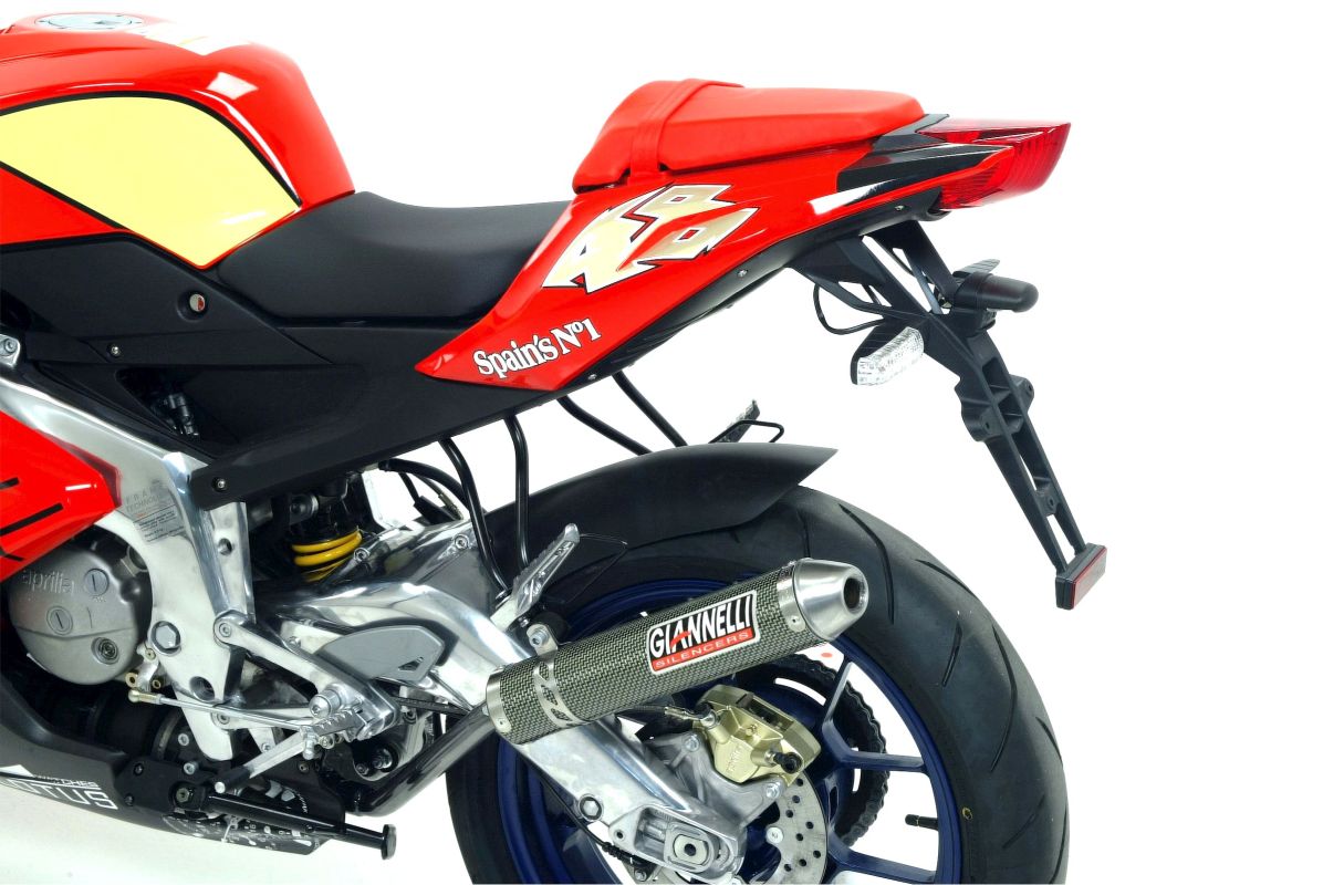 Silenciador trasero GIANNELLI STREET 2STROKE para Aprilia RS125 1994-2014 / Tuono 125 2004