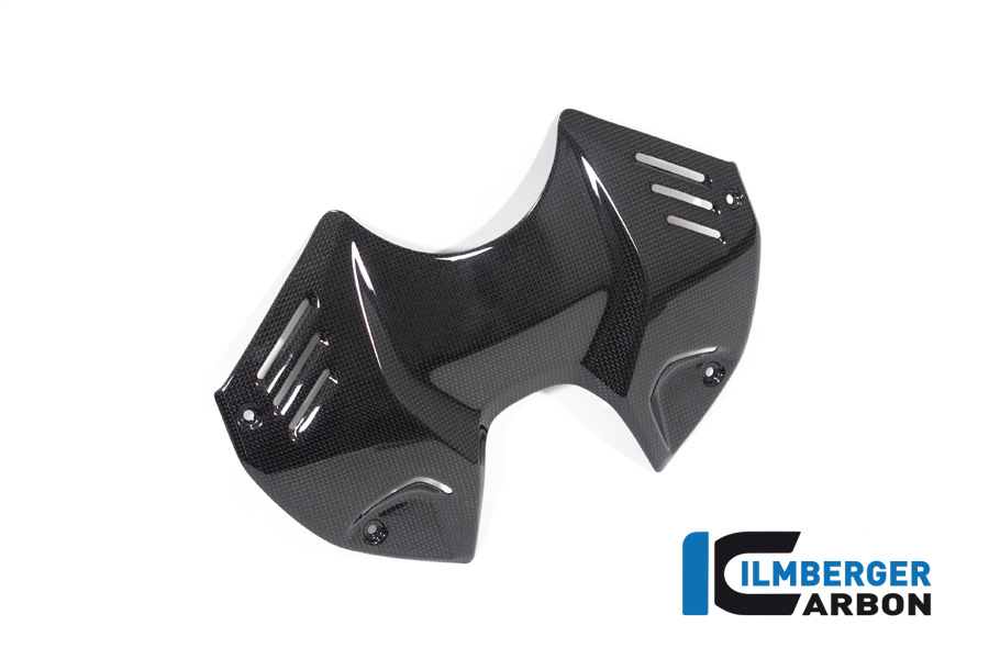 Cubierta de Carbono Ilmberger depósito de gasolinaabdeckung anterior, delanteroe brillante para Ducati Streetfighter V4 2020-