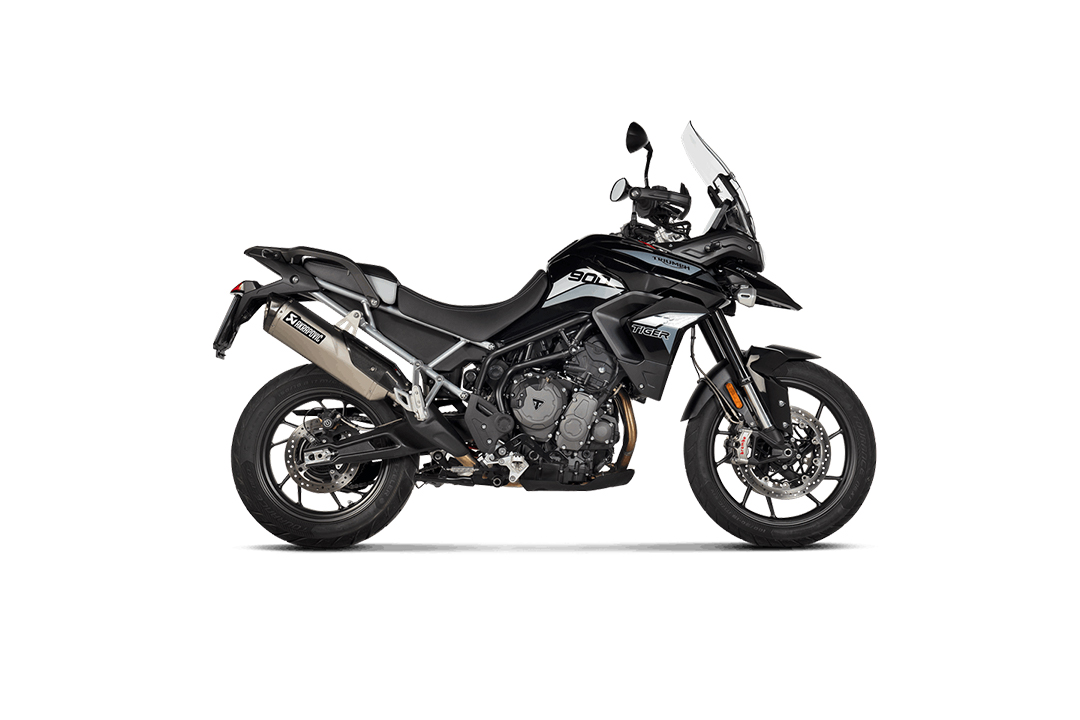 Escape Akrapovic Slip-On Line (Titanio) para Triumph Tiger 900 / GT / Rally / GT Pro / Rally Pro Año del modelo 2020-