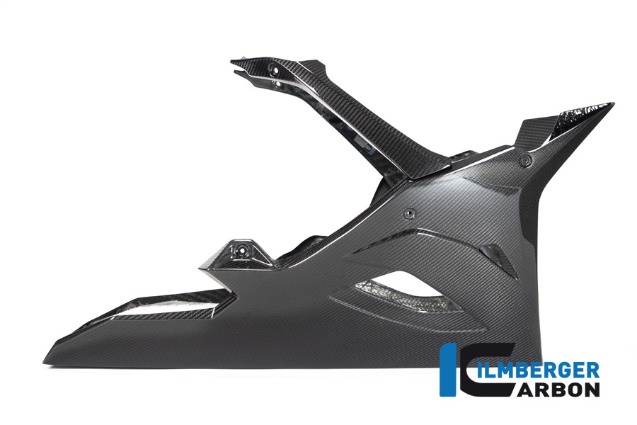 Subcarenado de Carbono Ilmberger para Escape de Competición, Carbono