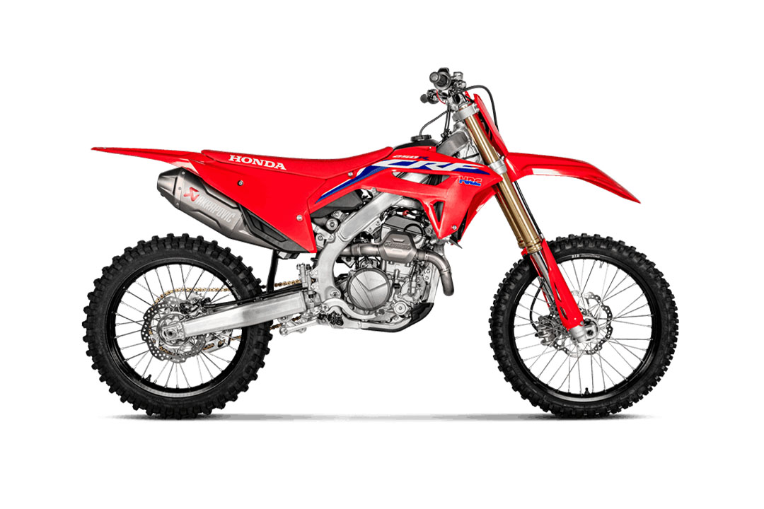 Akrapovic Evolution Line (Titanium) sistema de escape para Honda CRF250R/RX a partir del año del modelo 2022-2025
