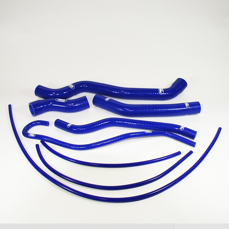 Kit de mangueras de silicona SAMCO SPORT azul para Yamaha FZ8 Fazer año del modelo 2010-2014