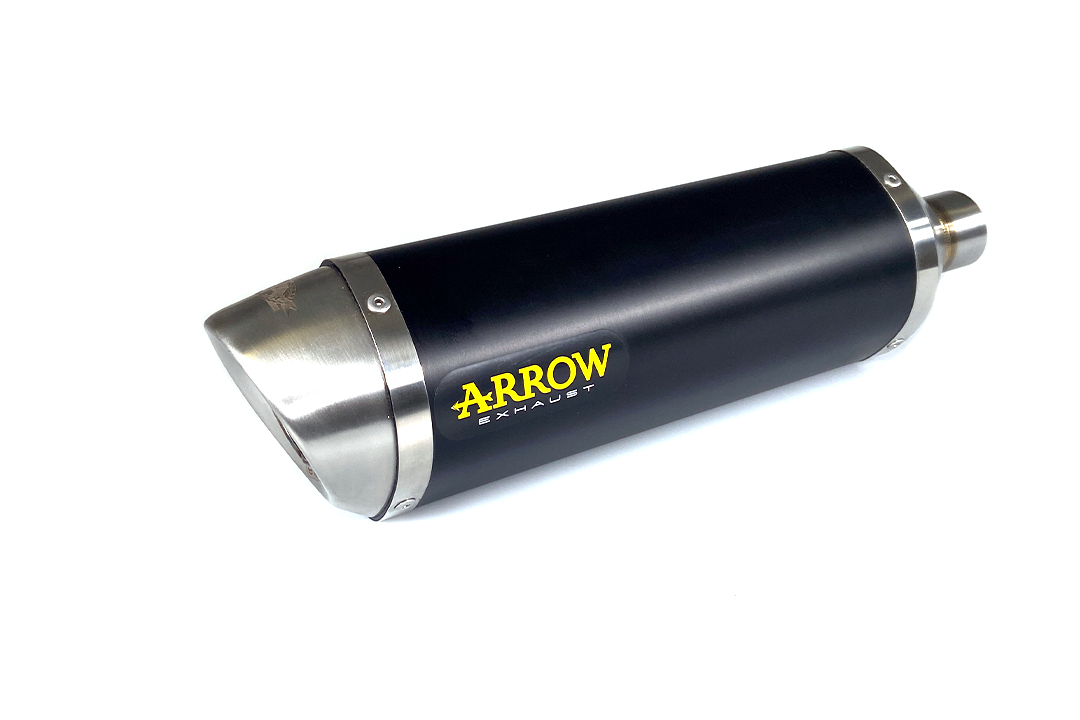 Silencioso ARROW DARK THUNDER para Honda CBR125R año de modelo 2004-2010