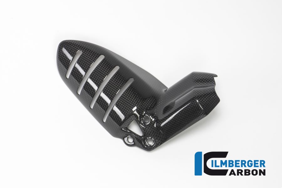 Ilmberger Carbon amortiguadorabdeckung grande brillante