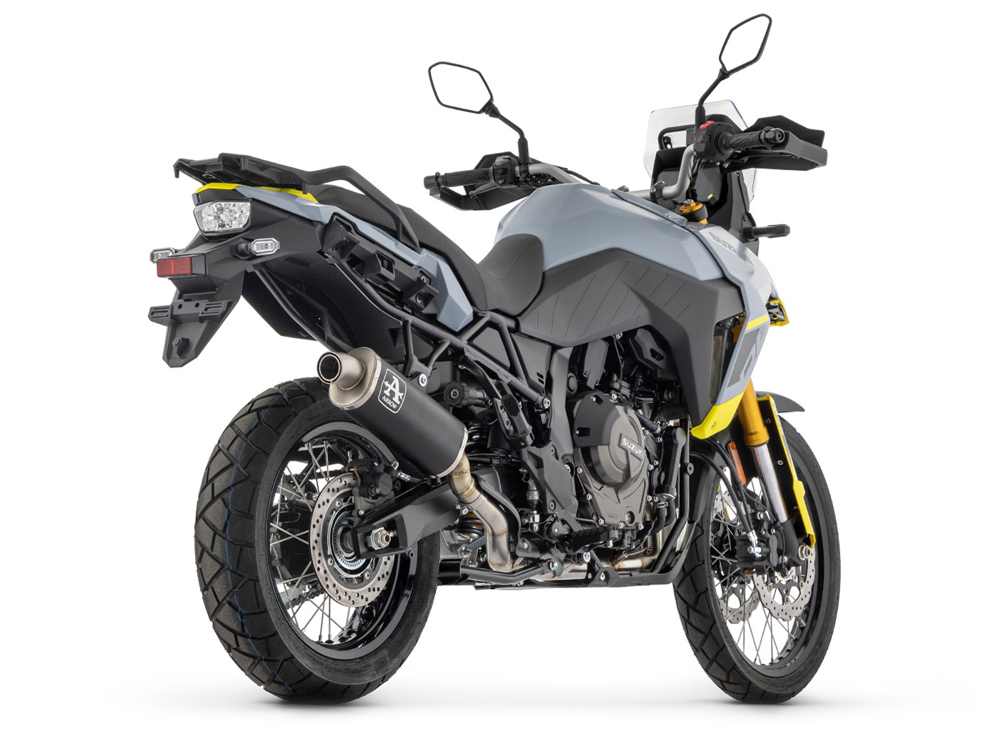 Escape ARROW INDY RACE DARK de Aluminio para Suzuki V-Strom 800DE Año del modelo 2023-