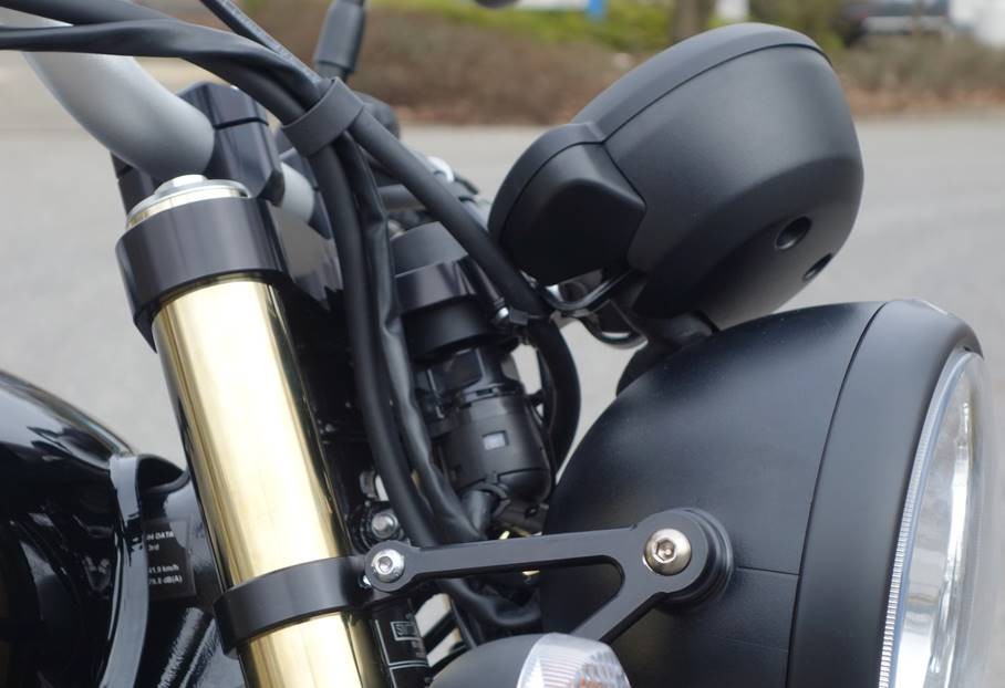 LSL tija Triumph Thruxton R, 2016, negro
