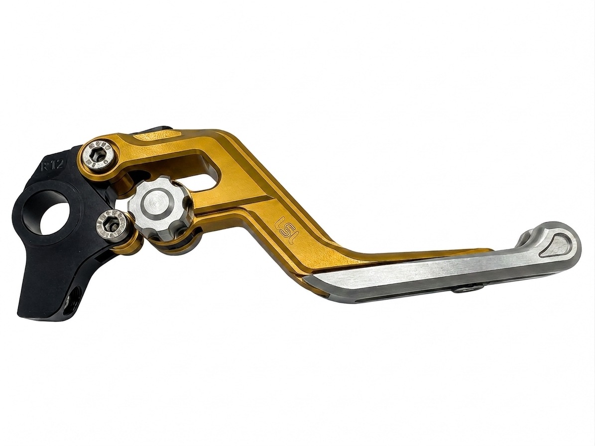 LSL ERGONIA Maneta de freno R68R Dorado/Plata/Plata