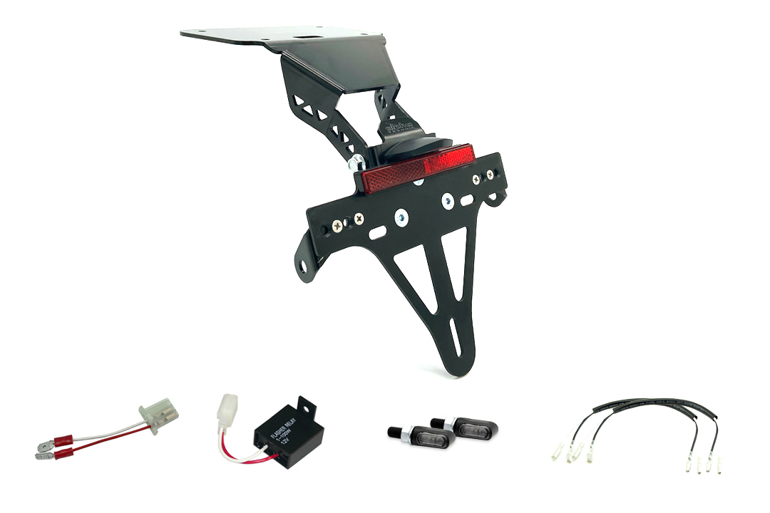 Kit Portamatrículas-luz de intermitente MLED para YZF-R3 / MT03 Año del modelo 2016-2019 (Trasero)