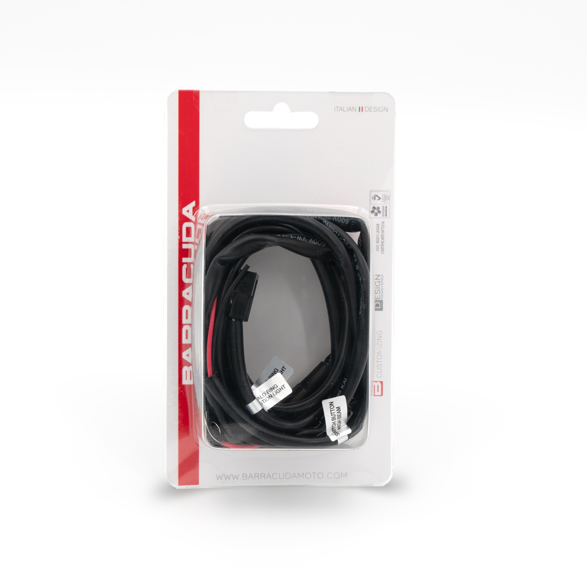 Barracuda Kit de Cables de Montaje para Faros Auxiliares de Luz Alta