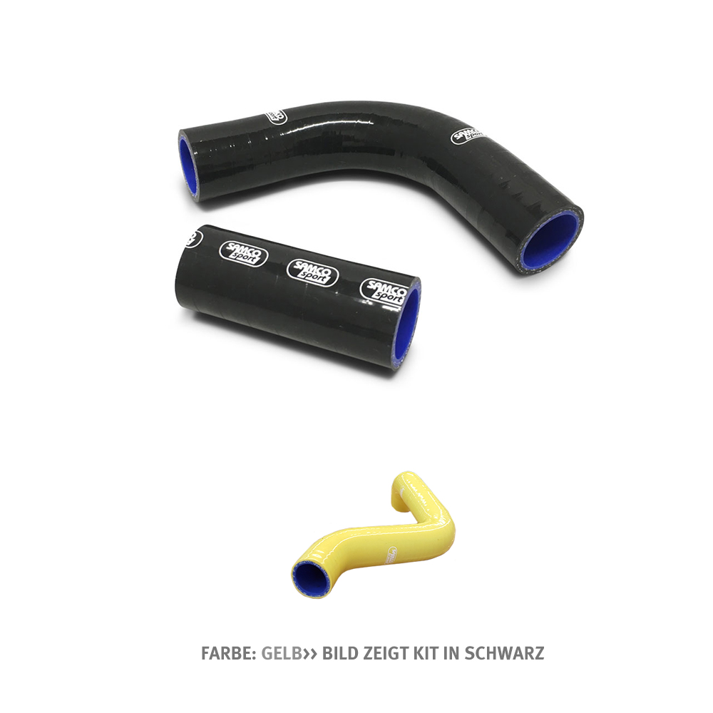 Kit de mangueras de silicona SAMCO SPORT amarillo para Honda GL1200 Goldwing año de modelo 1984-1987