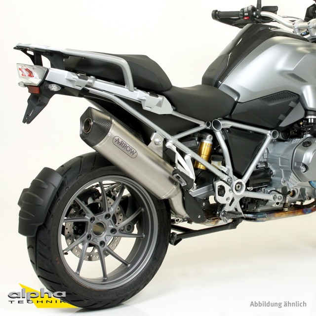 Escape ARROW MAXI RACE TECH para BMW R1200GS / R1250GS 2013- de aluminio
