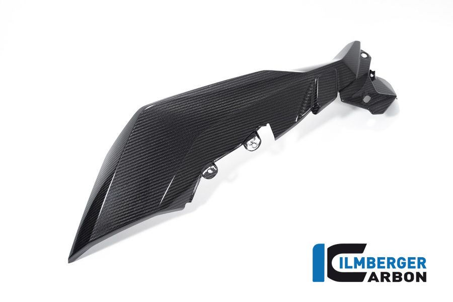 Panel lateral de carenado de carbono Ilmberger lado izquierdo, brillante, BMW S1000XR 2020- M1000XR 2024-