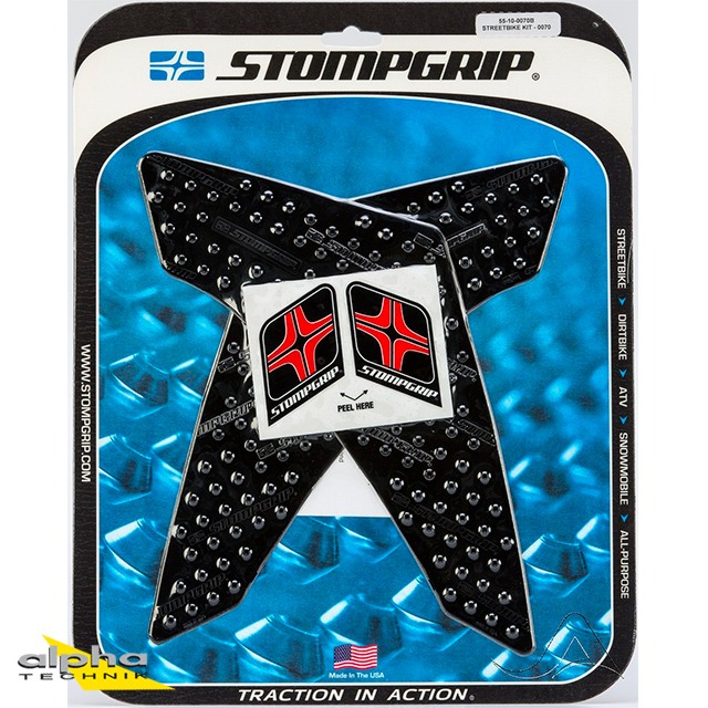 Stompgrip negro, Volcano, para Ducati Multistrada 1200 (2), 2010-2014