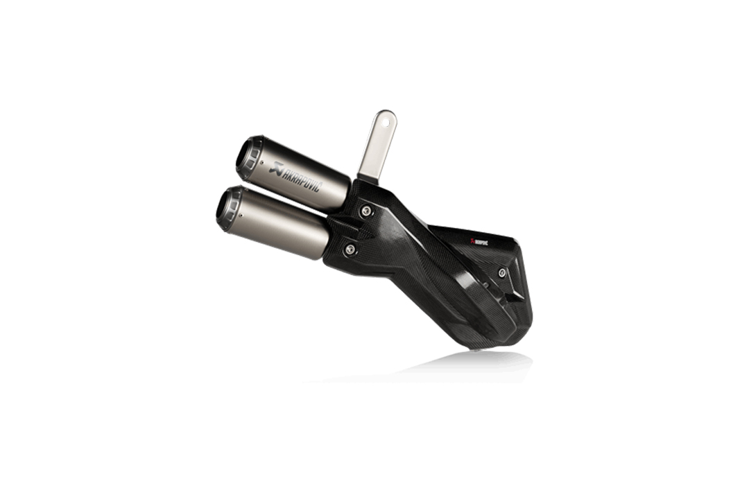Akrapovic Slip-On Line (Titanio) Escape para Ducati Multistrada 950/950S a partir del año modelo 2021-