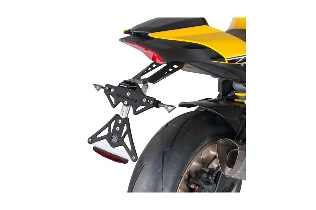 Soporte de matrícula Barracuda para Yamaha YZF-R1 2016-2017
