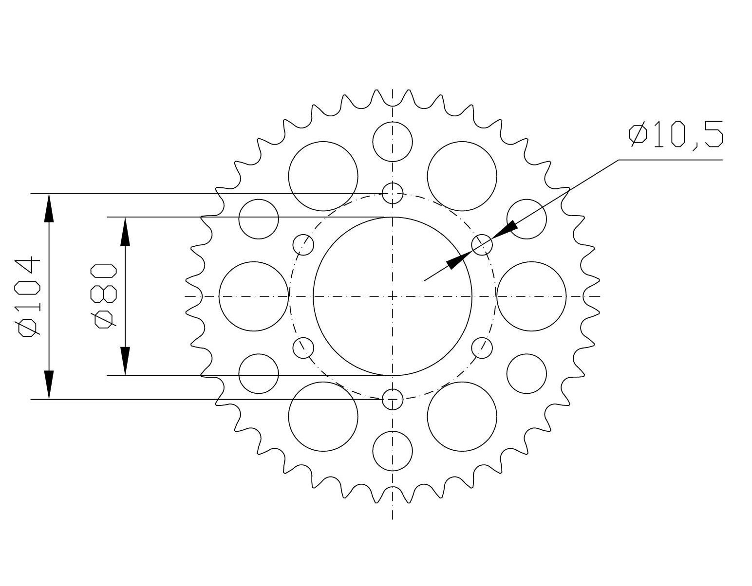 corona Aluminio, KAWASAKI Z-39