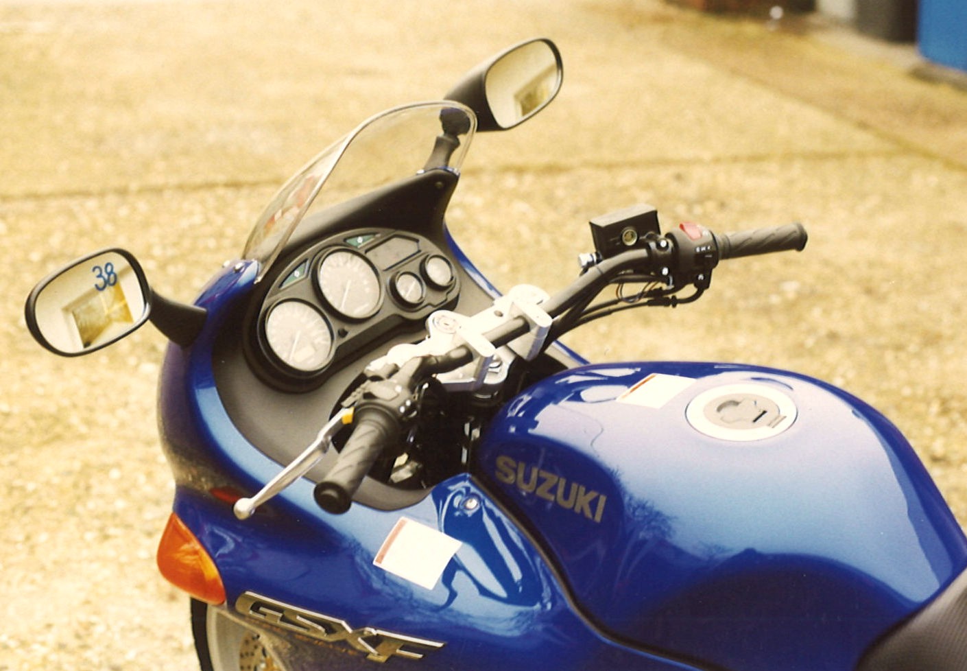Kit Superbike LSL con certificado de piezas para Suzuki GSX600F, Tipo AJ, 1998-, plateado, (Tipo S)