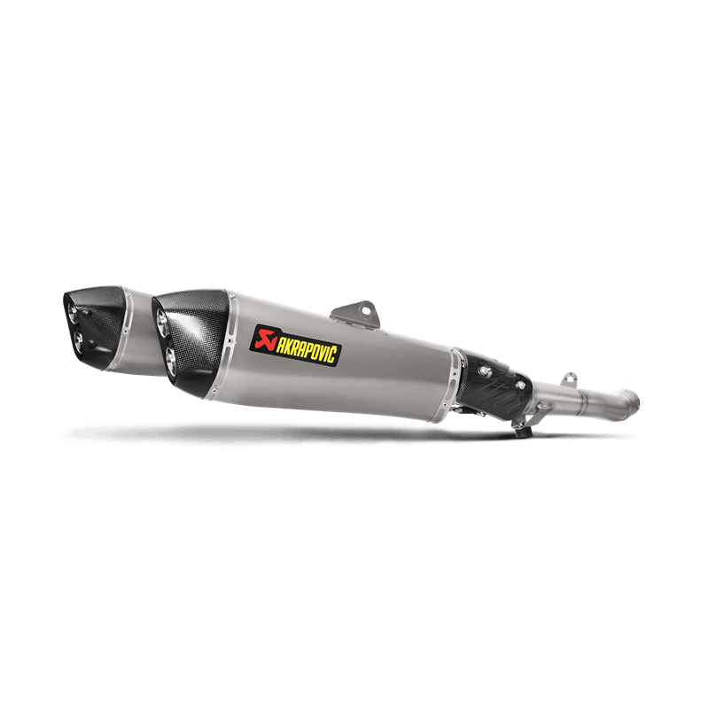 Línea Slip-On Akrapovic (Titanio) Escape para Kawasaki ZZR 1400, ZX14R 2012-2020