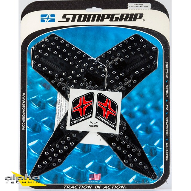Stompgrip negro, Volcano, para Ducati Hypermotard 821 SP, 2013-2015, Hypermotard 939 (SP), 2016-2018, Hyperstrada 821, 2013-2015, Hyperstrada 939, 2016
