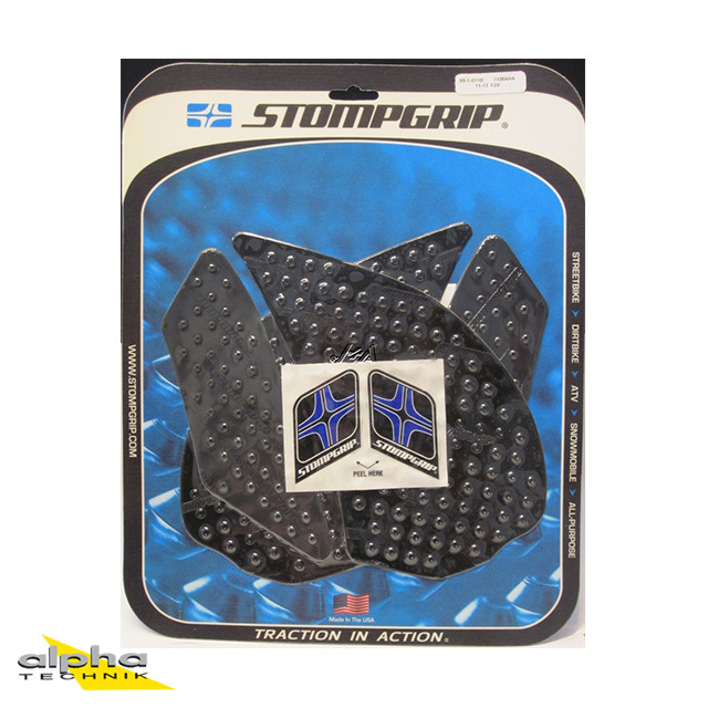 Stompgrip negro, Volcano, para Yamaha FZ8 2011-2013, FZ8 Fazer 2011-2015